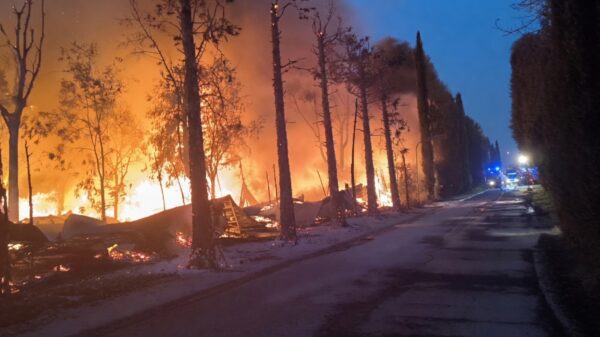Gigantische brand op een camping aan het Gardameer: zeker 24 gewonden