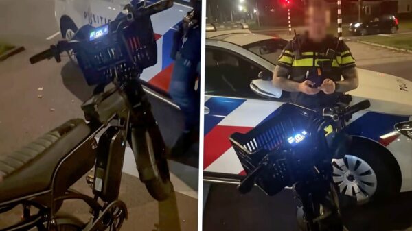 Bijdehandje krijgt bekeuring voor opgevoerde fatbike zonder dat politie hem test