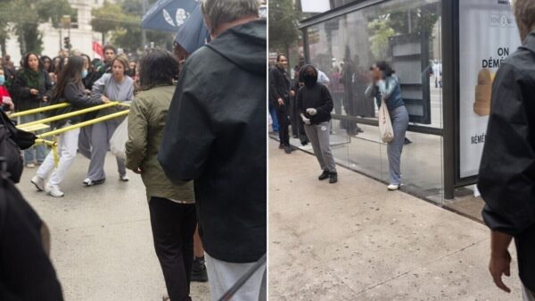 Vrouw aangevallen met geïmproviseerde vlammenwerper bij Franse protesten