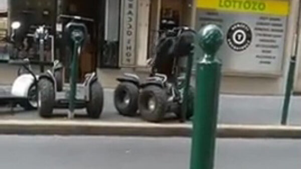 Ooit al eens twee voortplantende Segways gezien?
