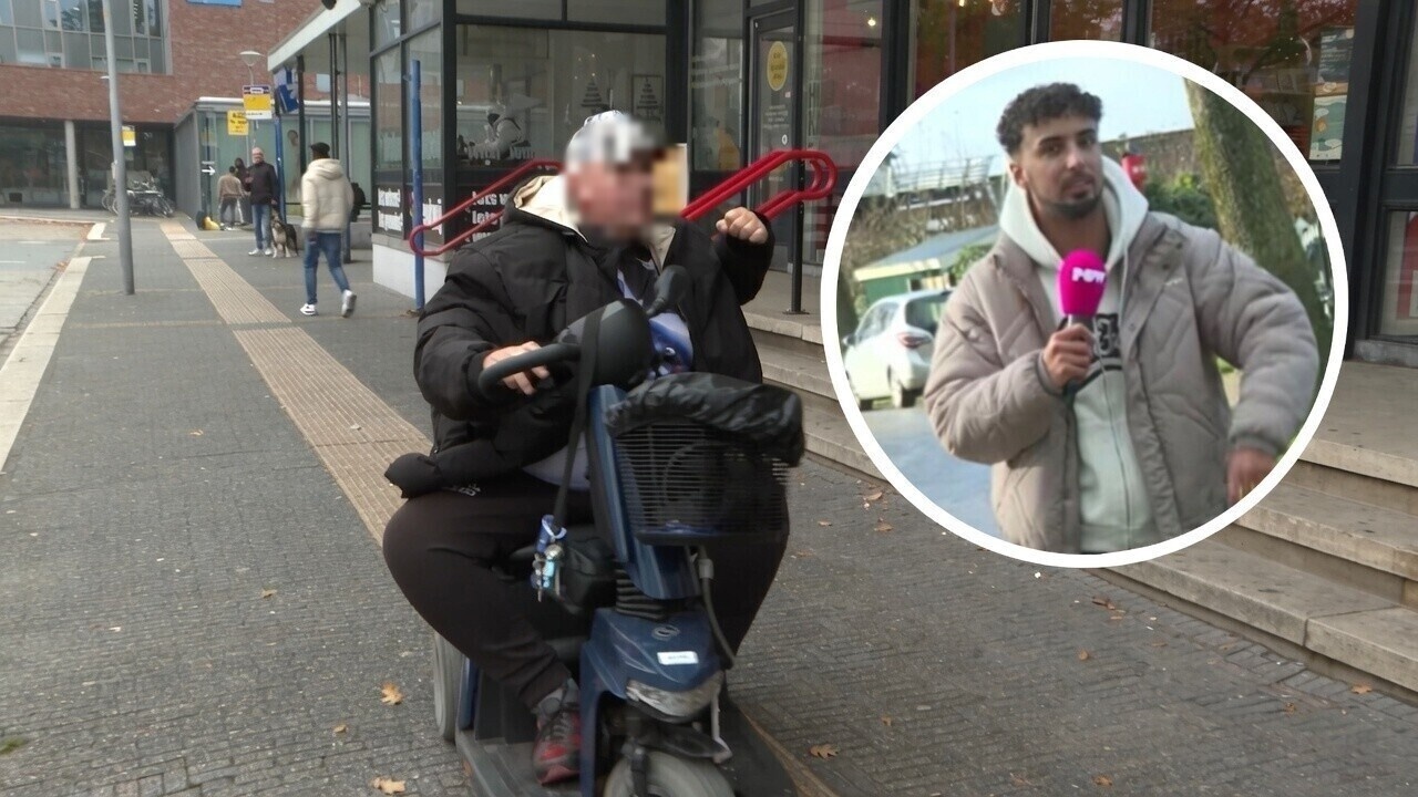 PowNed-verslaggever Aryan Parsa bedreigd door scootmobieltokkie in Ter Apel