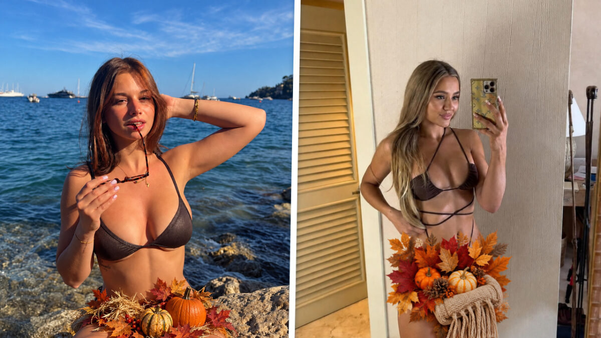 Met deze zomerse kiekjes vol bloedmooie bikinibabes houden we de herfst nog even buiten