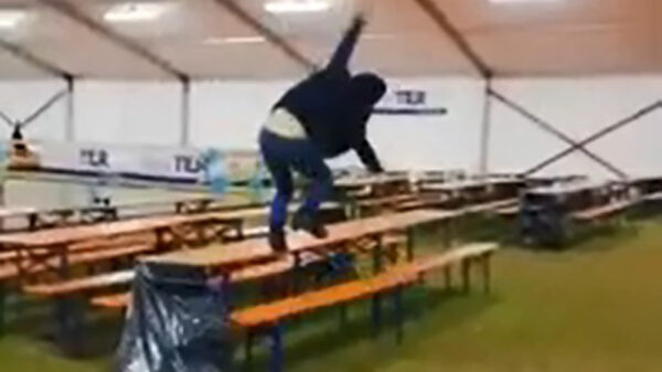 Over tafels rennen is nog een hele uitdaging