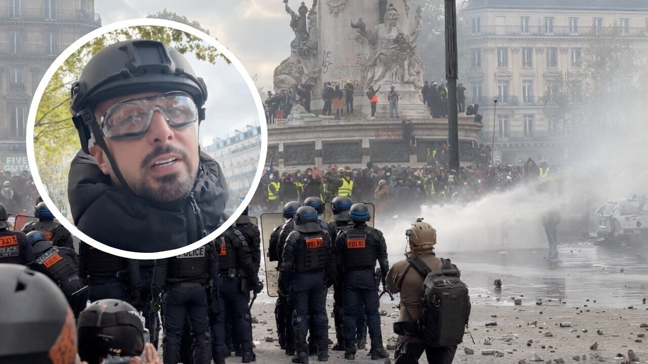 PowNews' Aryan Parsa belandt midden in Parijse hel: 855 arrestaties