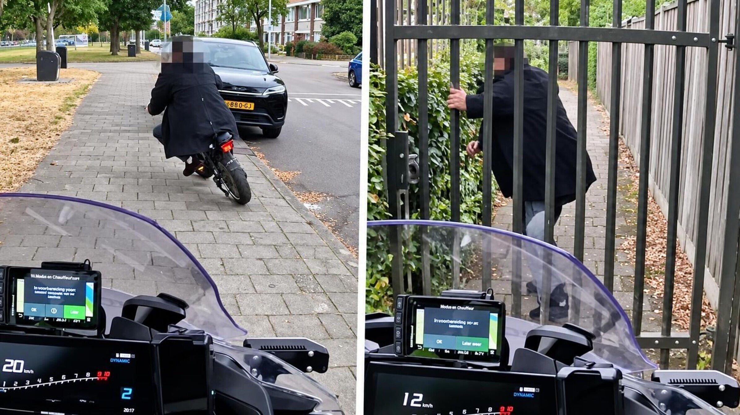 Politie Utrecht pakt vluchtende fatbiker op na hilarische achtervolging