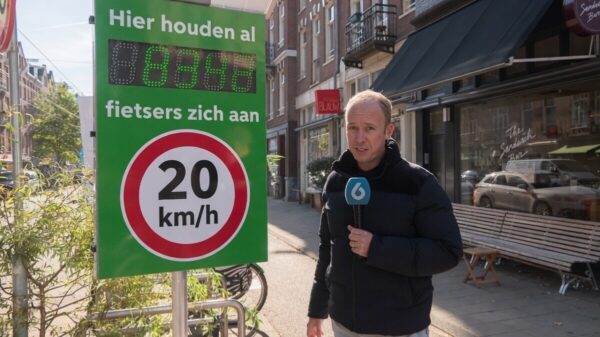 Amsterdam test snelheidslimiet van 20 km/u voor e-bikes op het fietspad