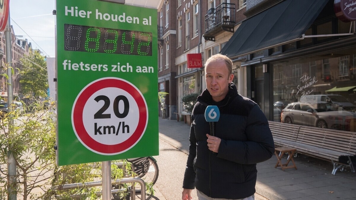 Amsterdam test snelheidslimiet van 20 km/u voor e-bikes op het fietspad