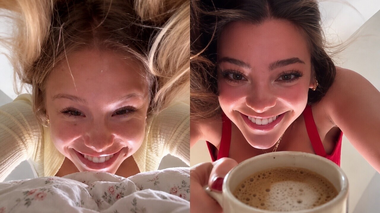 Deze twee dames weten precies hoe ze je een goede morgen moeten wensen