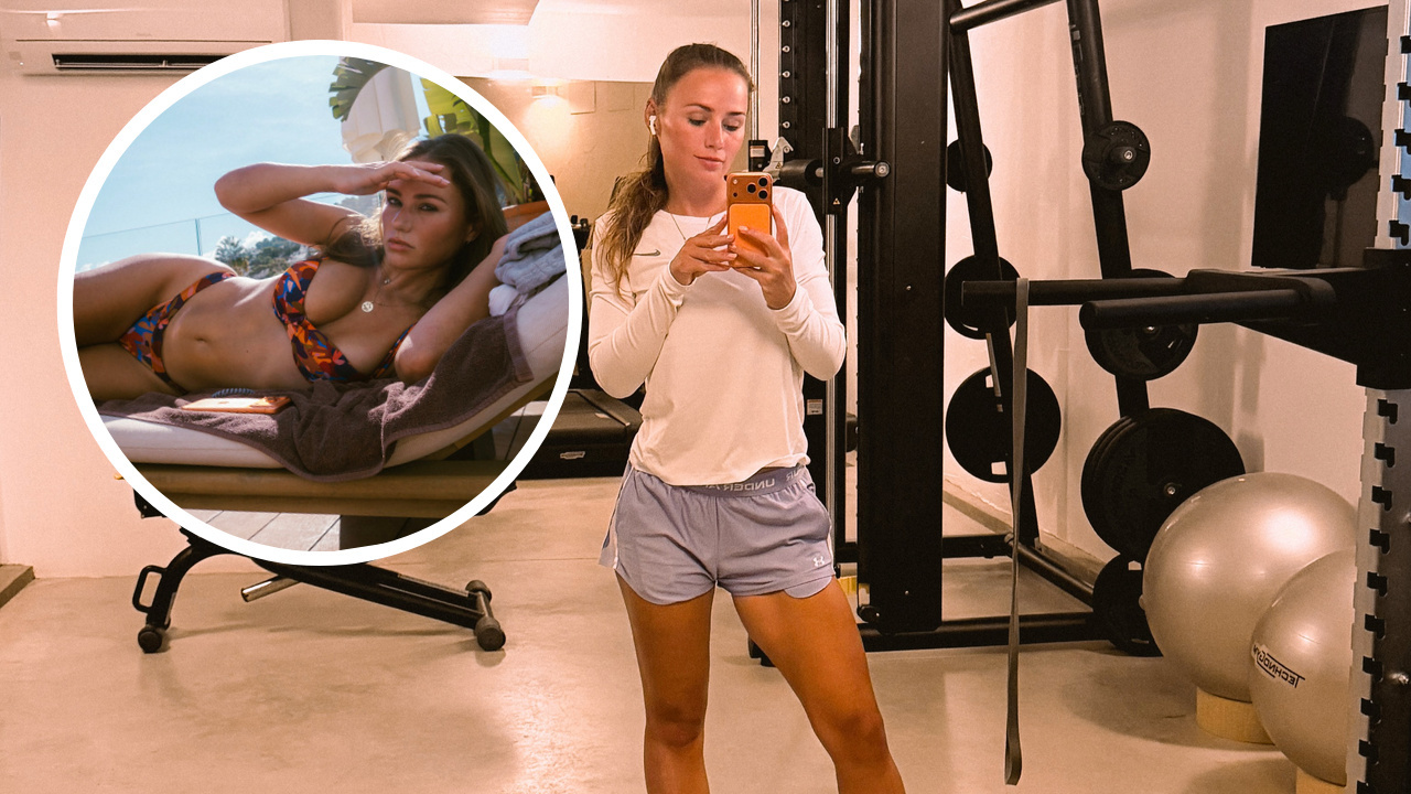 Puck Moonen geniet van haar vakantie en wij genieten met volle teugen mee