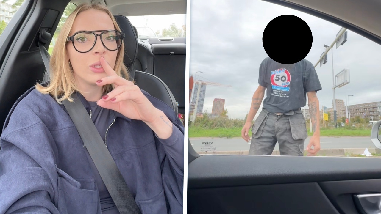 Gezin belaagd door verkeershufter die kortsluiting in z'n bovenkamer krijgt
