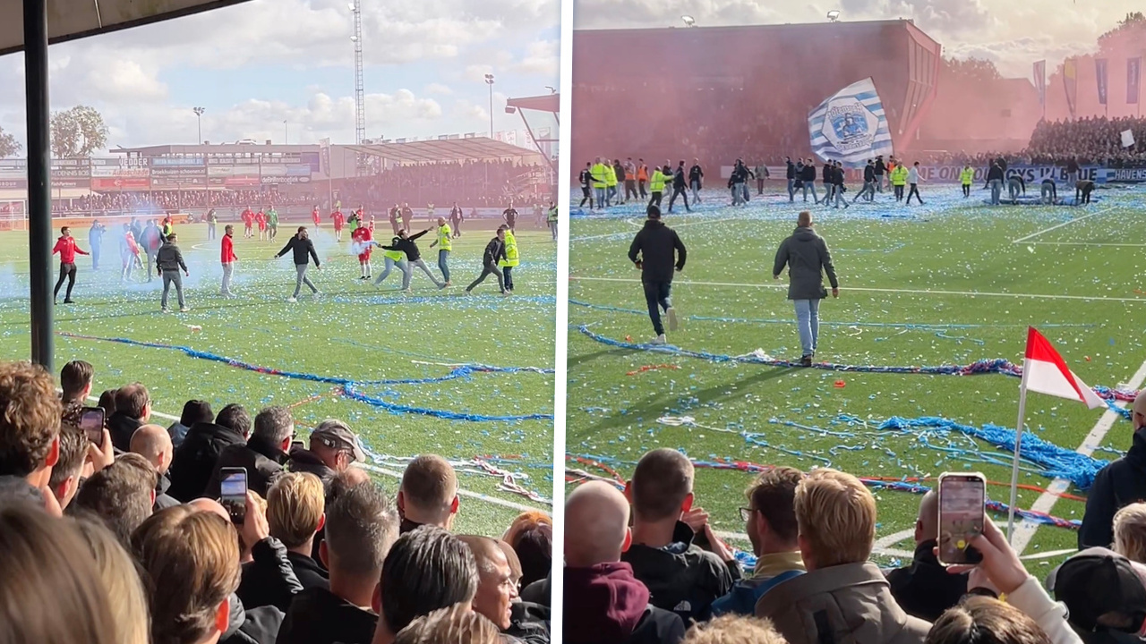 Kortsluiting op de mat: IJsselmeervogels vs. Spakenburg ontaardt in kleine veldslag