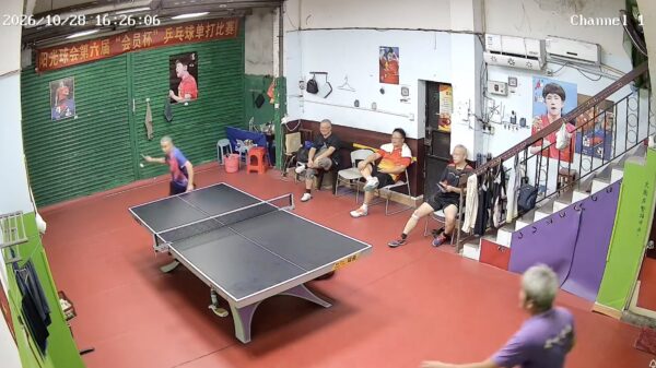 Opa's kunnen nog een aardig potje tafeltennissen