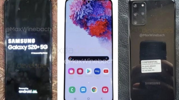 Gelekte foto's bevestigen Samsungs nieuwe telefoon: zo ziet de Galaxy S20 eruit!