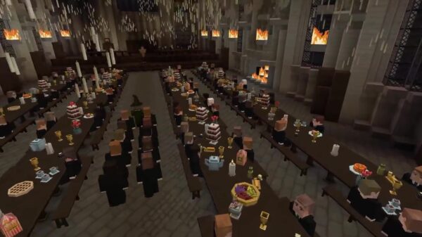 Gewoon even Harry Potter namaken in Minecraft