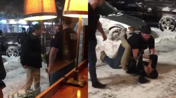 Vechtersbaas wordt zonder knokken vernederd door de uitsmijter