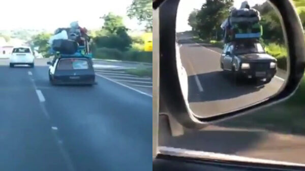 Braziliaans gezien gaat goed beladen op pad