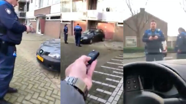 Tilburger krijgt bekeuring omdat hij zijn auto voor zijn eigen garage parkeert