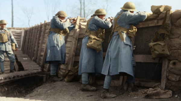 Foto’s van de Eerste Wereldoorlog zijn ingekleurd nog indrukwekkender