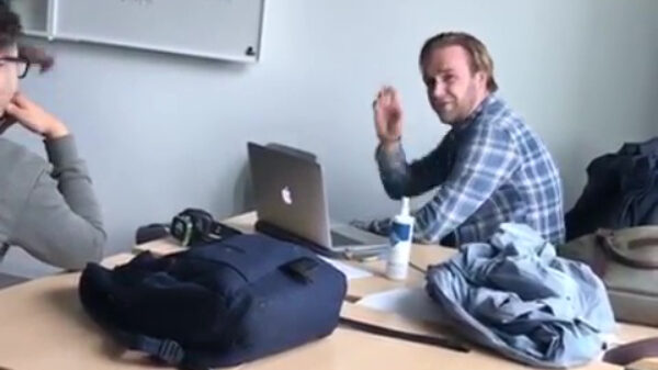 Meester Hidde dropt een freestyle waar de meeste rappertjes een punt aan kunnen zuigen