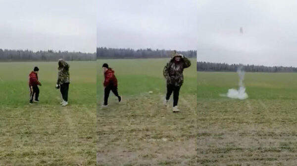 Bro, laten we eens kijken hoe hoog we deze pan de lucht in kunnen knallen!