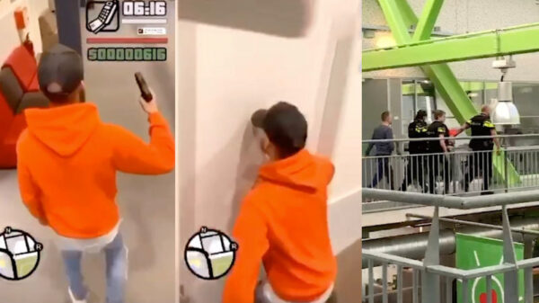 GTA-parodie: Nijmeegse student loopt met wapen school in en wordt opgepakt door politie