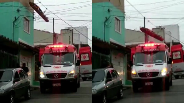 Dit is waarschijnlijk niet de beste manier om een patiënt naar beneden te halen