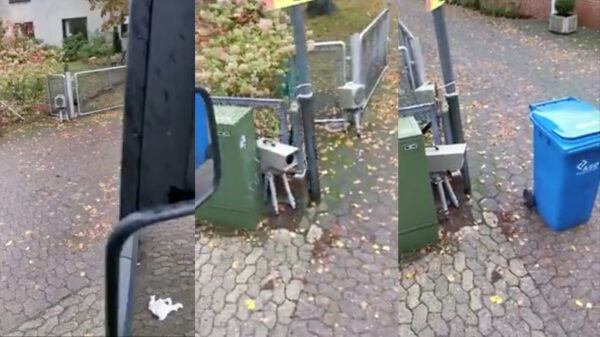 Dankzij deze attente vuilnisman hebben zij vandaag geen bekeuring aan hun broek