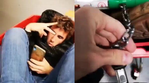 Personeel vindt perfecte manier om winkeldief terug te pakken