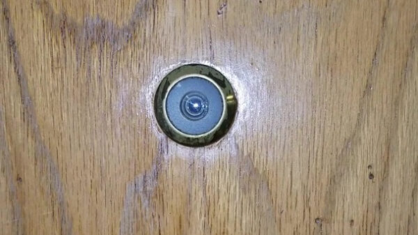 Gelukkig is er wel een kijkgaatje