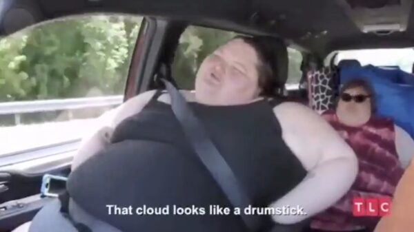 Obesitas-zusjes worden geplet als bestuurder plotseling moet remmen