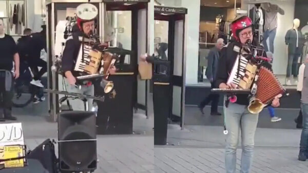 One-man-band doet keurige mashup van Peppa Pig en Popcorn