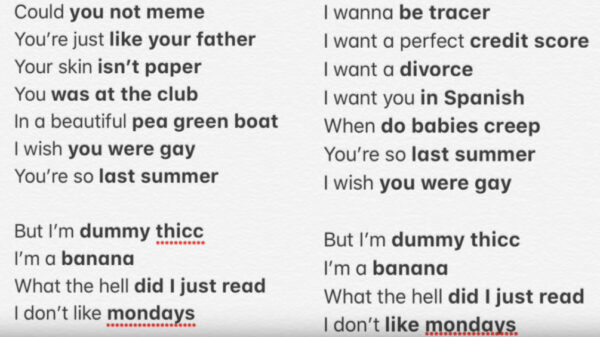 Radiohead - Creep maar de teksten komen van Google Autocomplete