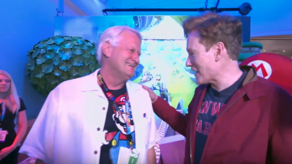 Die keer dat Conan de echte stem achter Super Mario ontmoette
