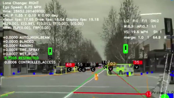 Dit is wat Tesla's Autopilot allemaal registreert tijdens een ritje