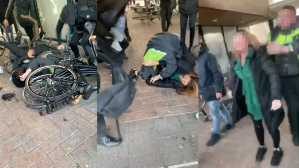 Meer heftige beelden van de buschauffeur die op de vuist ging in Uithoorn