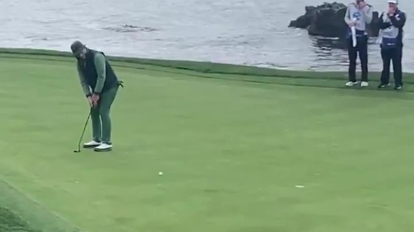 Eindbaas Bill Murray weigert op de golfbaan te verliezen