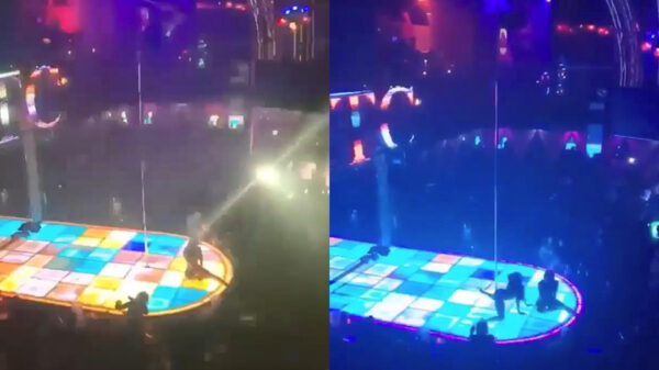 Stripper breekt haar kaak als ze op 5 meter hoogte uit een danspaal klettert