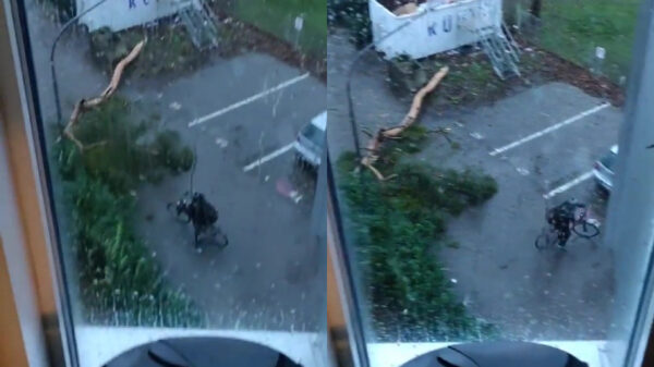 Duitser voorziet close call in storm Ciara van heerlijk commentaar