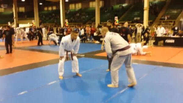 Special move tijdens potje jiujitsu wordt niet echt gewaardeerd