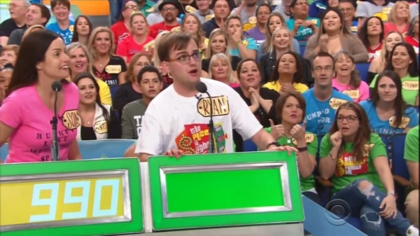 Ryan is nog altijd de meest enthousiaste kandidaat bij The Price Is Right everooit