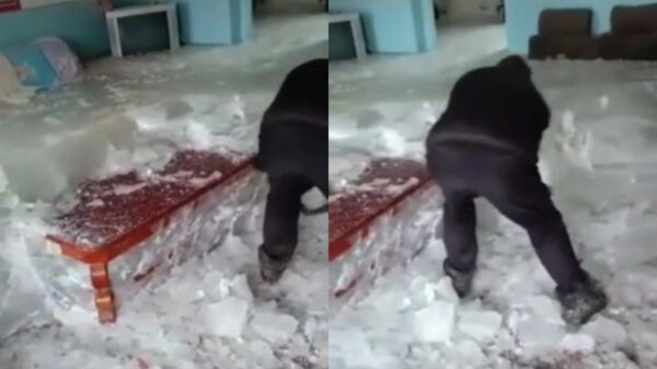 Als je waterleiding springt terwijl het knetterhard vriest