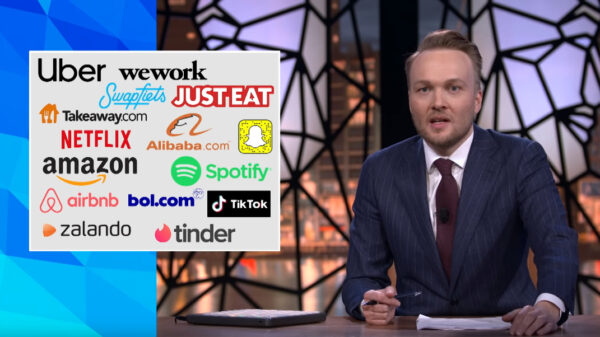 Lubach legt uit hoe bedrijven miljarden verlies maken zonder om te vallen