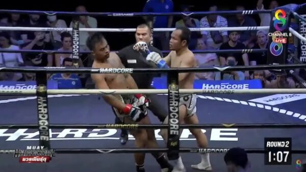 Pijlsnelle scheidsrechter weet vechtsporter van erger hersenletsel te redden