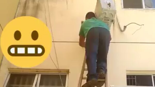 De airco bleek toch net iets zwaarder dan gedacht