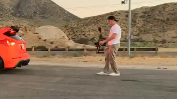 Het filmen van de launch control verliep niet al te voorspoedig