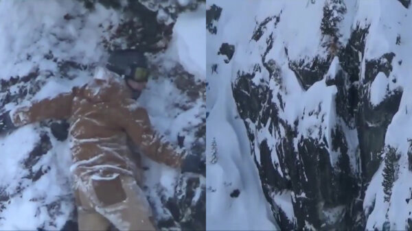 En daarom moet je altijd dichtbij je snowboard-instructeur blijven