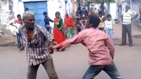 Dronken 'martial arts' specialisten houden het gevecht van de eeuw