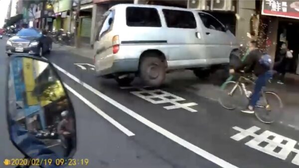 Dit had zomaar een scène uit een Aziatische actiefilm kunnen zijn