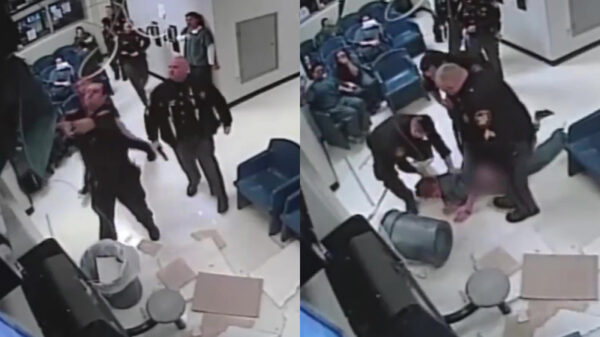 Ontsnappingspoging mislukt doordat gevangene door het plafond zakt