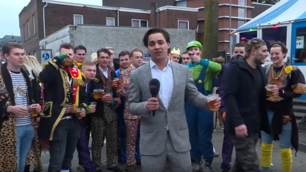 Corpsbal Slijptol gaat naar Venray om voor het eerst in zijn leven carnaval te vieren